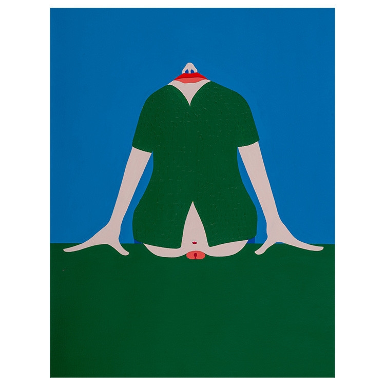 Artwork by Alexandru Paul, The Sex Lesson, Made of Acrylic on paper