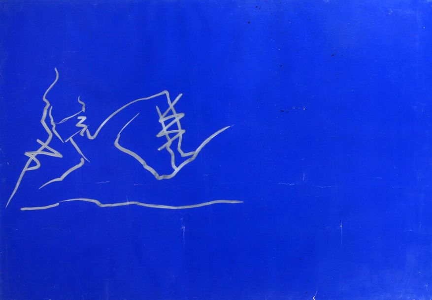 Artwork by Tony Viramontes, Trois silhouettes de mode; Silhouette de mode, Made of silkscreen prints on glossy paper