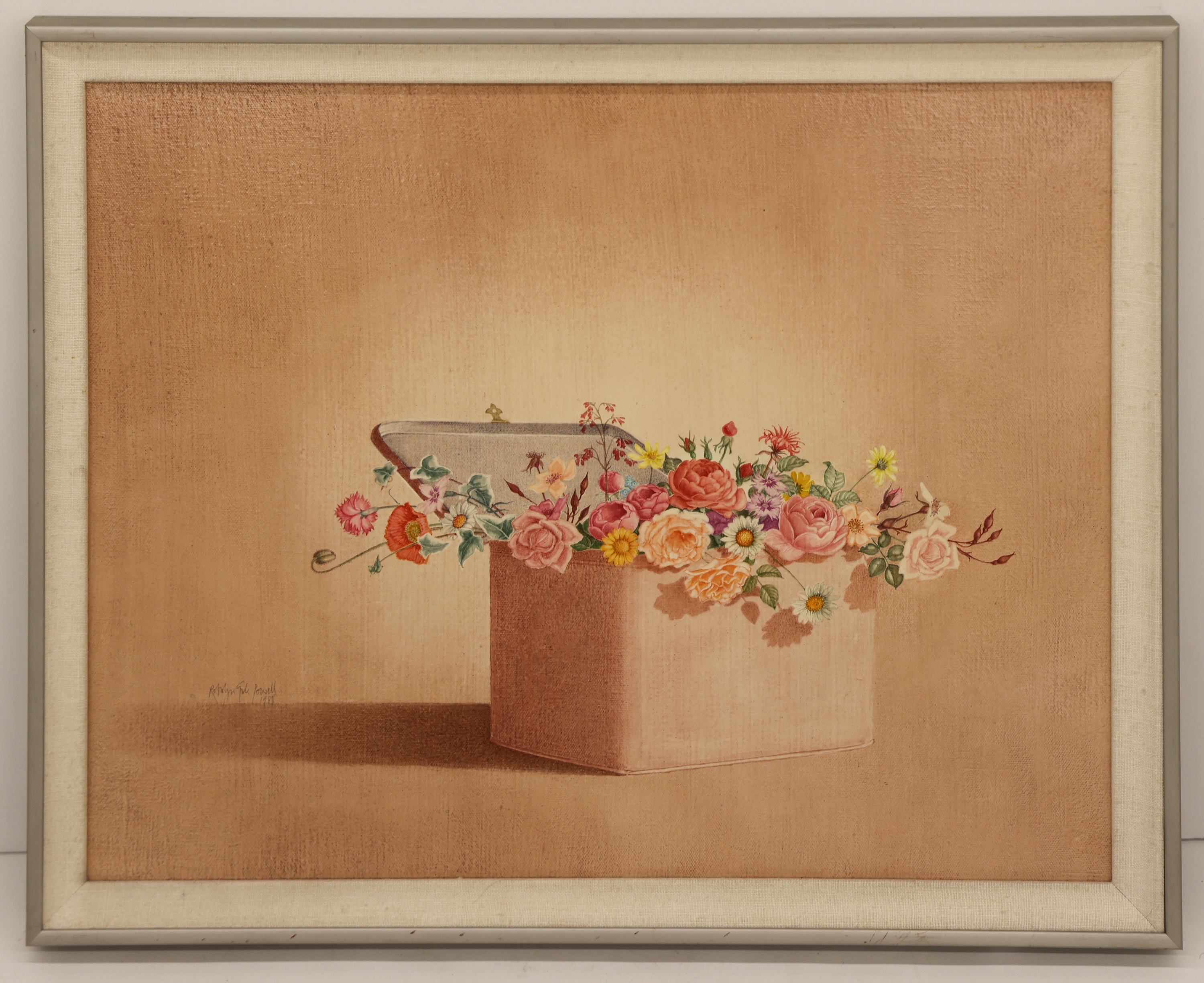 Rosalyn Gale Powell | Rosalyn Gale Powell ''Pink Tin'' (Floral) 1988 ...
