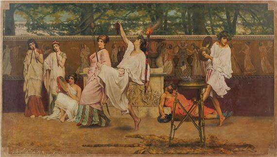 Bacchanal, - Henri Verbuecken