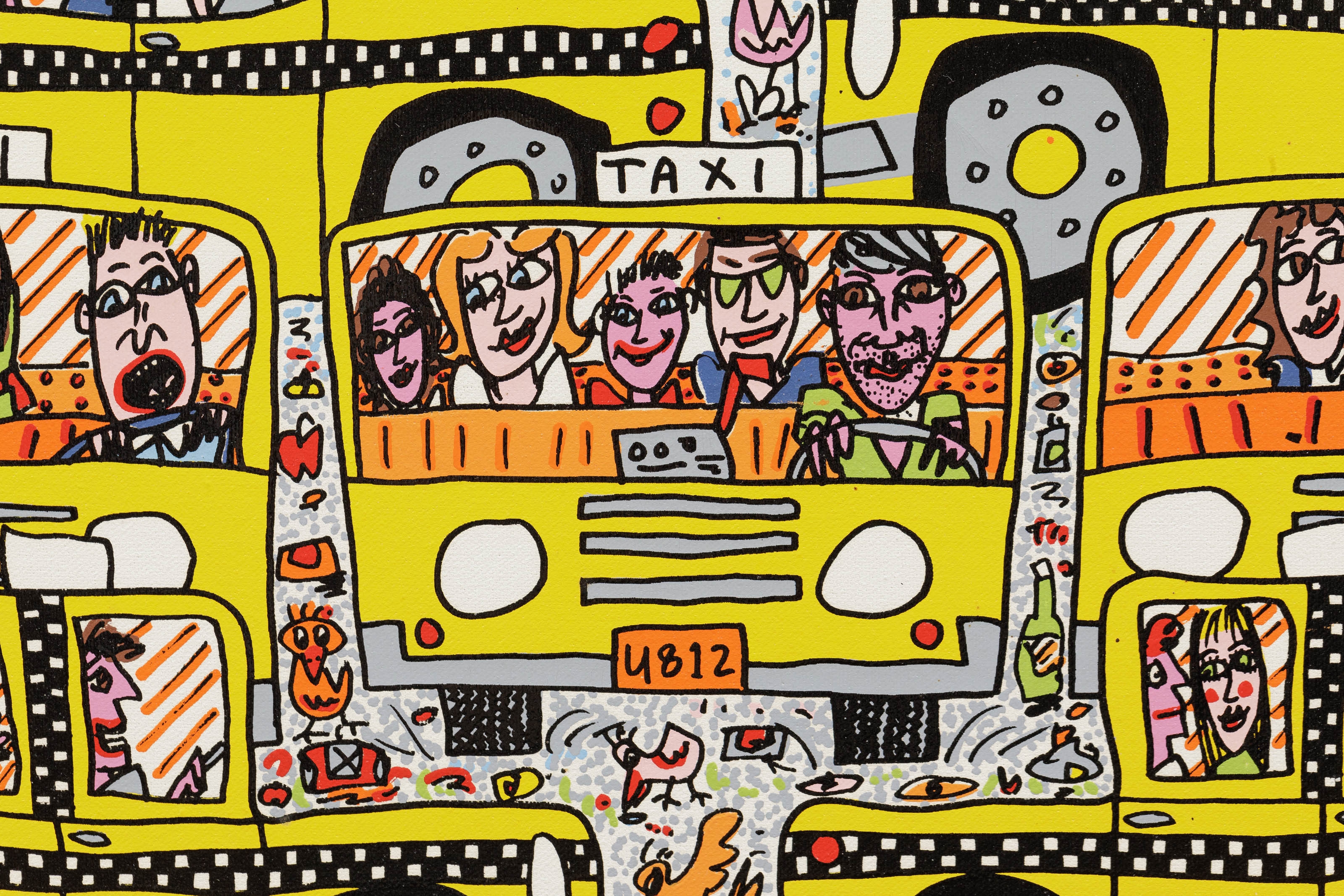 James Rizzi | Variant (1993) | MutualArt