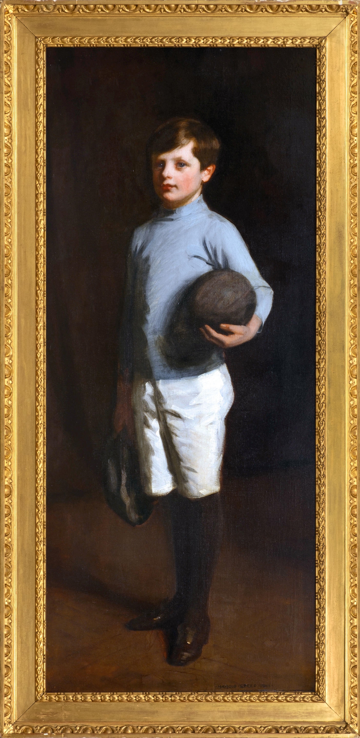 Harold Speed | Portrait of John Ellison McCartney Holding a Football ...