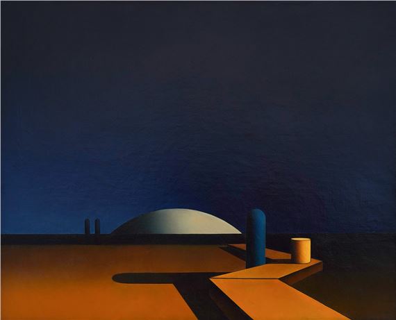 Cosmogony by Dimitar Mitchy Buyuklijski, late 1980s