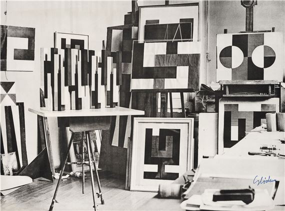 Das Atelier des Künstlers