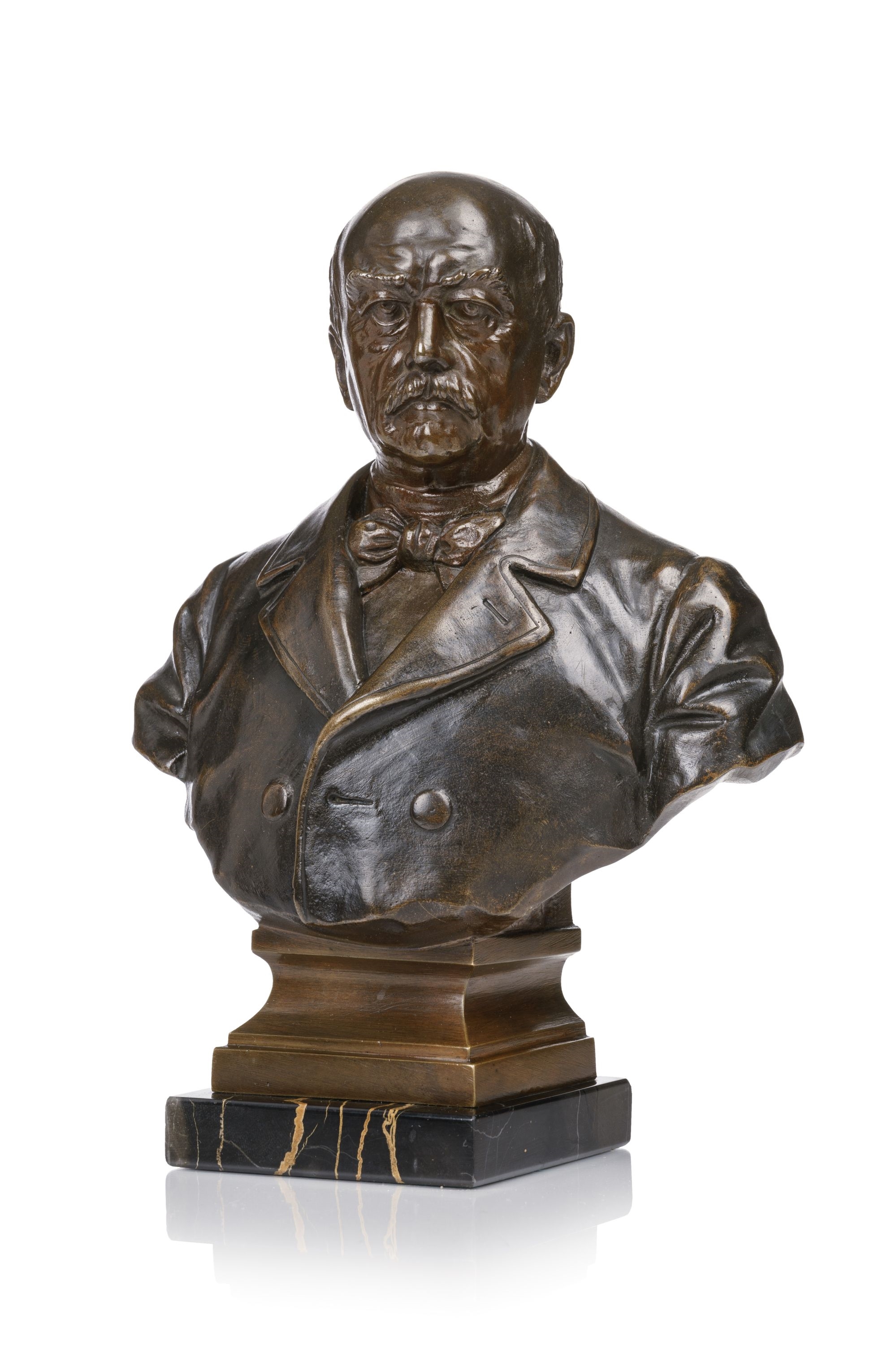 Hugo Wilhelm Fritz Schaper | Portrait bust of Otto von Bismarck ...