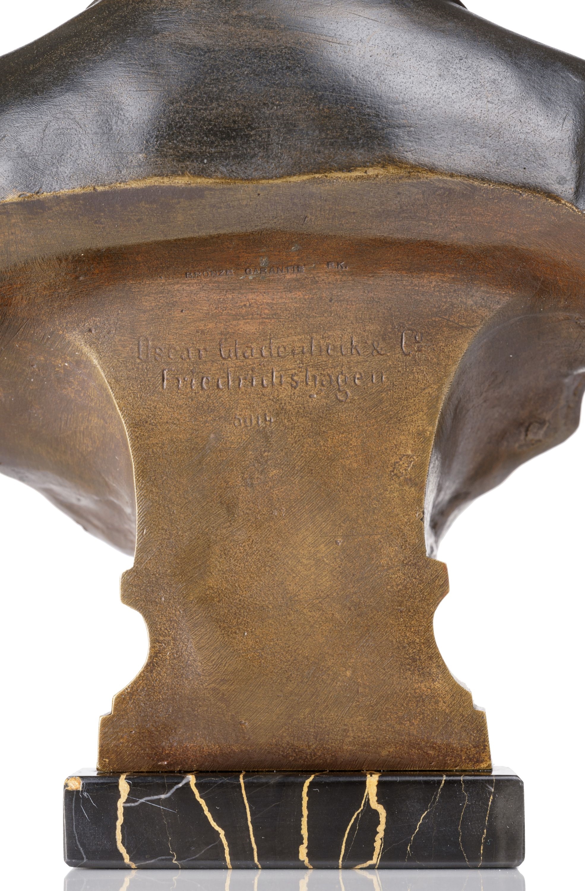 Hugo Wilhelm Fritz Schaper | Portrait bust of Otto von Bismarck ...