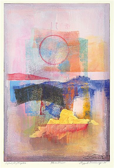 2 works: Mittags and Fels im Wasser by Ernst Peter Rade