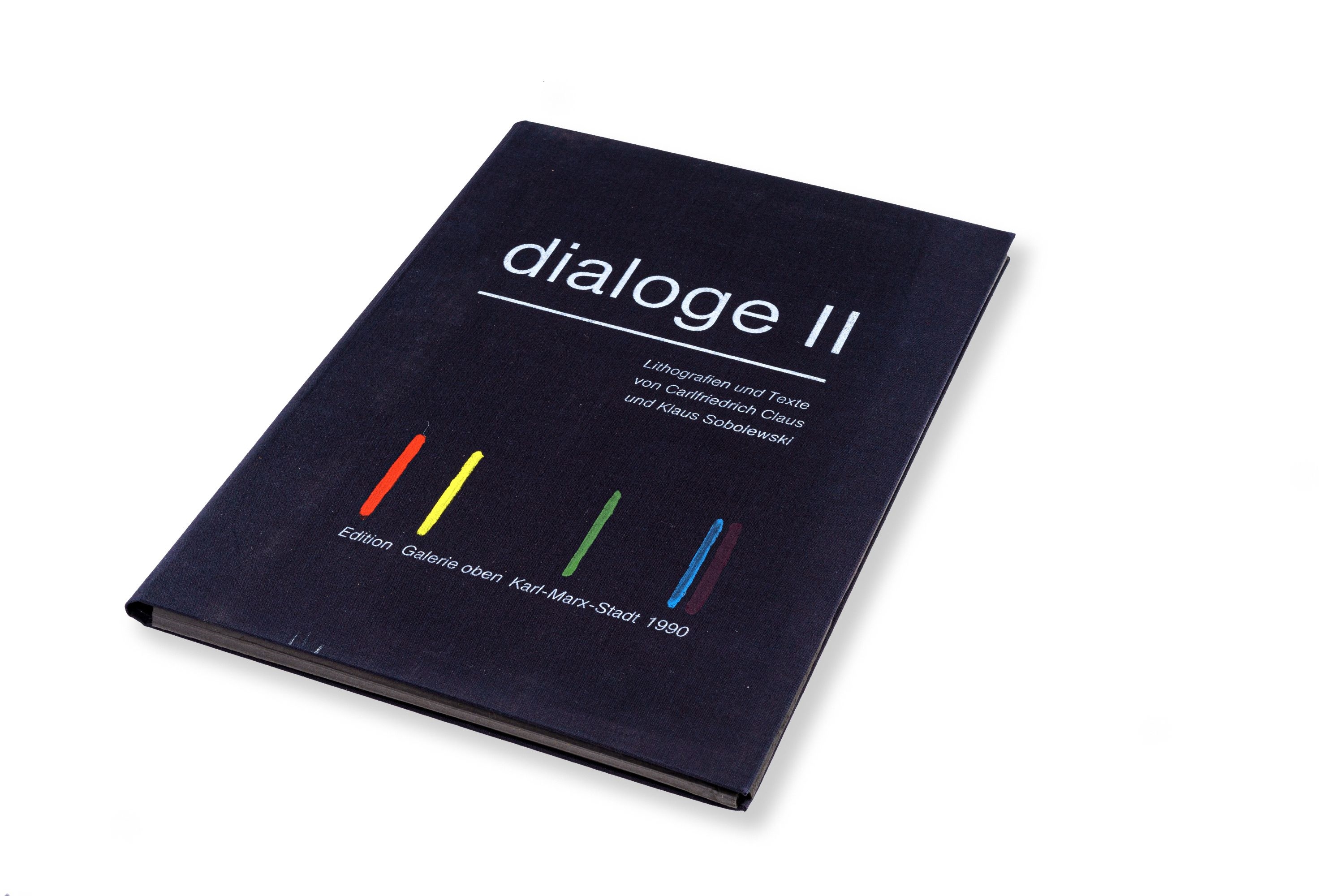 Dialoge II by Carlfriedrich Claus, 1988/ 1989
