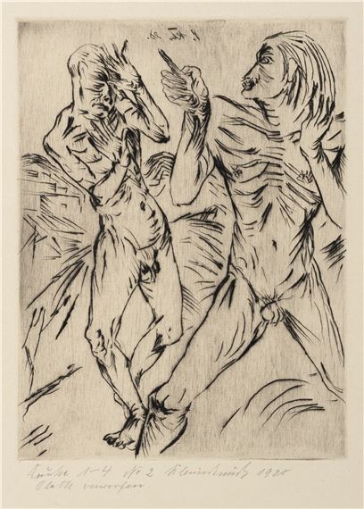 Simson und Delila by Paul Kleinschmidt, 1920