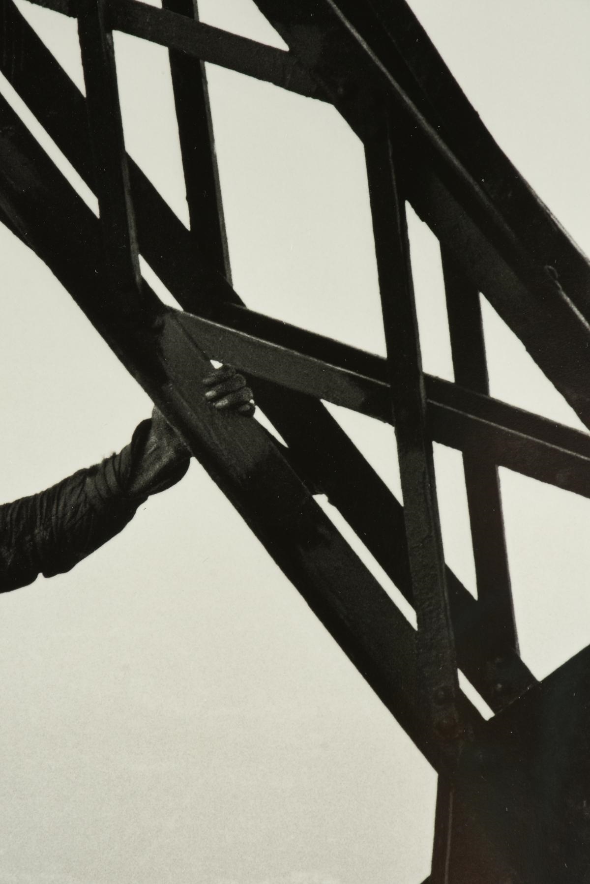 Marc Riboud | The Painter of the Eiffel Tower (1953) | MutualArt