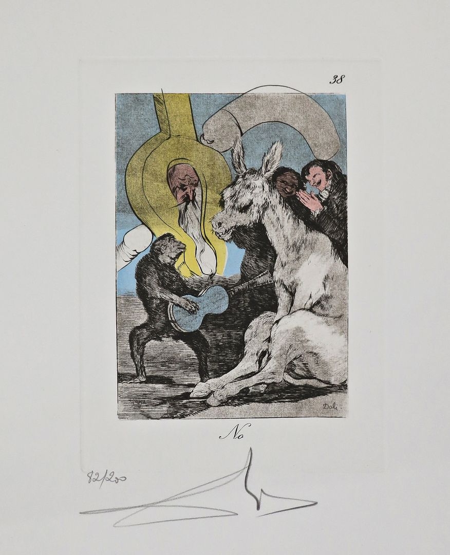 No by Salvador Dalí, 1977