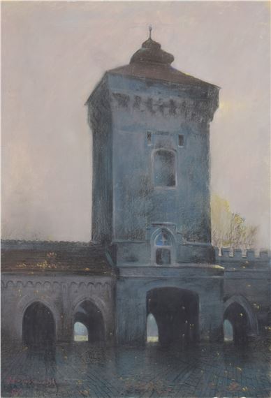 Odo Dobrowolski | Brama Floriańska w Krakowie (1910) | MutualArt