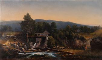 The Old Mill, 1866 - Alfred Crook