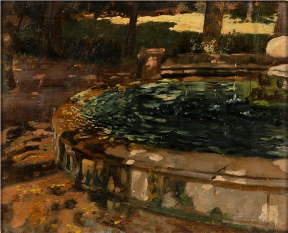 Max Roeder | Park Landscape (1896) | MutualArt