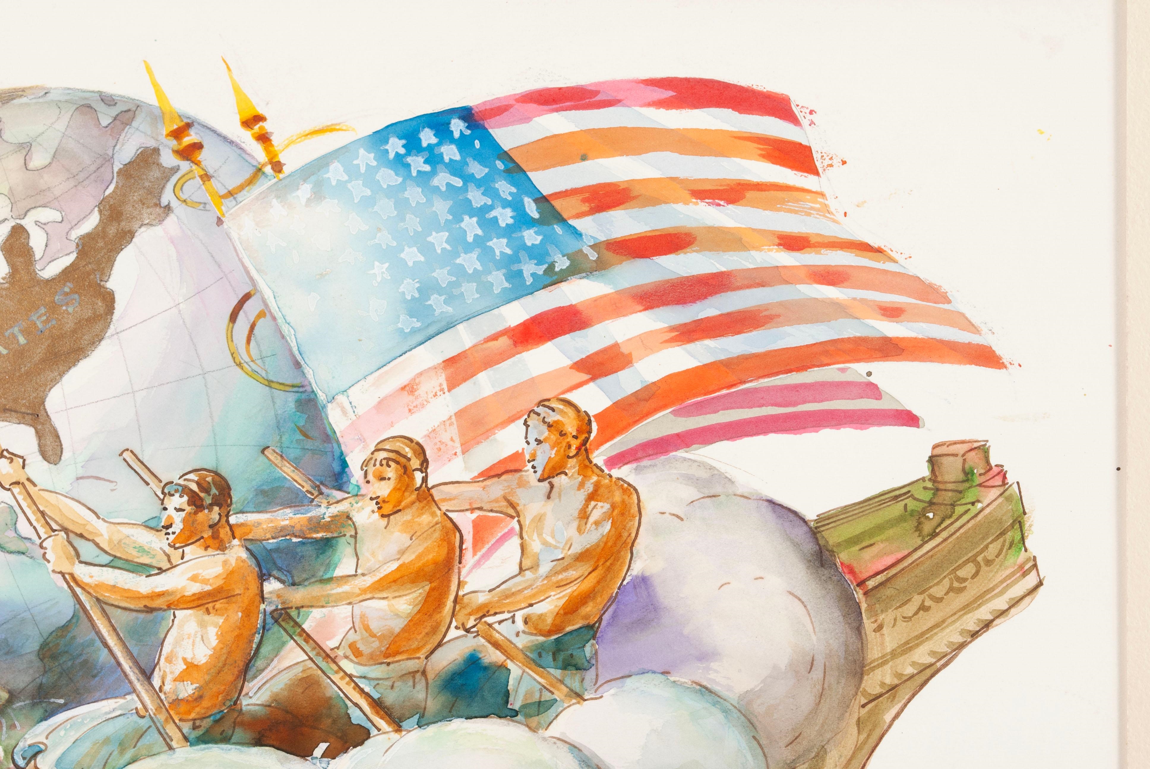 Oscar E. Berninghaus | VEILED PROPHET FLOAT DESIGNS | MutualArt