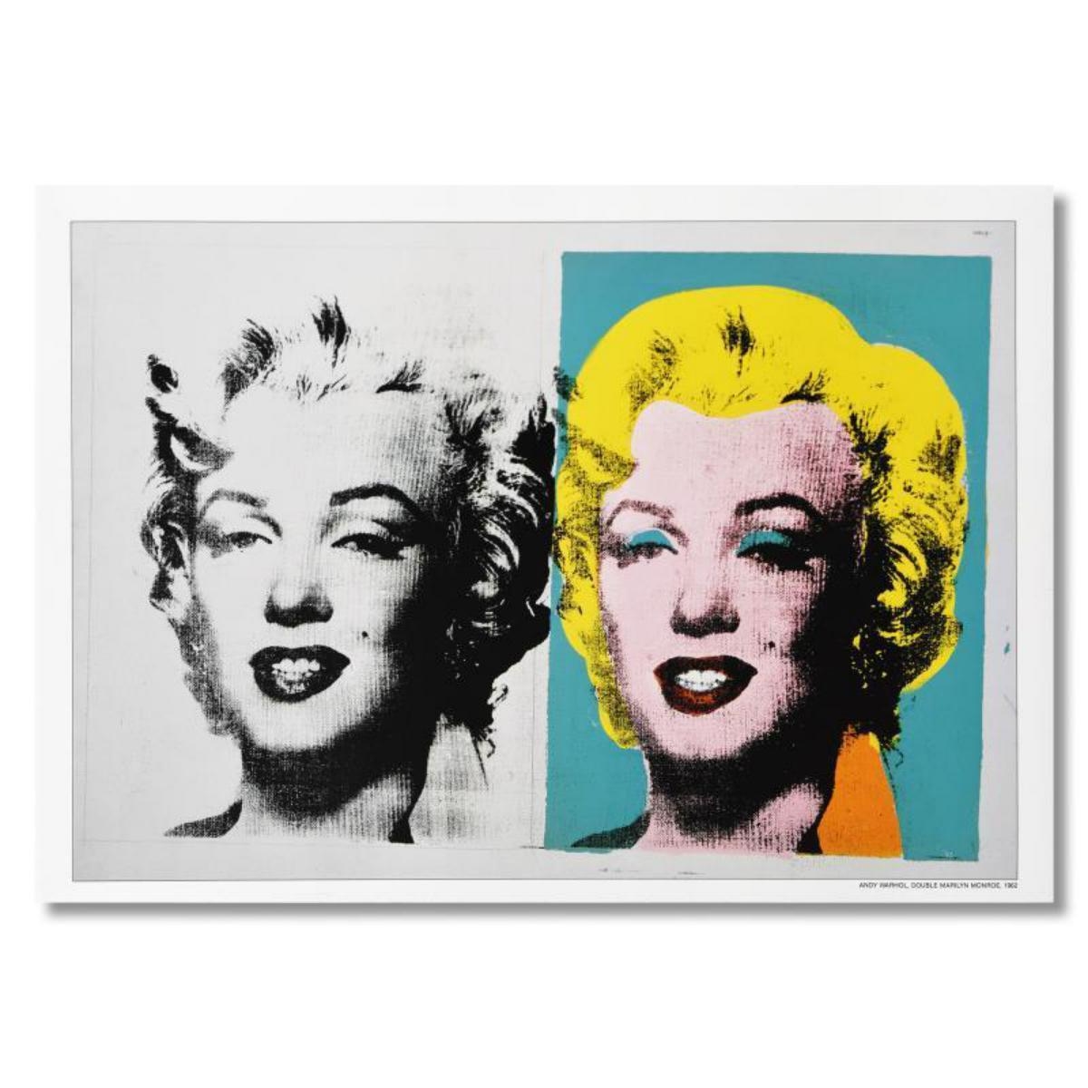 "Double Marilyn" by Andy Warhol, 1962