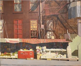 “Street Scene” (Coca-Cola) - Noel A. Mahaffey