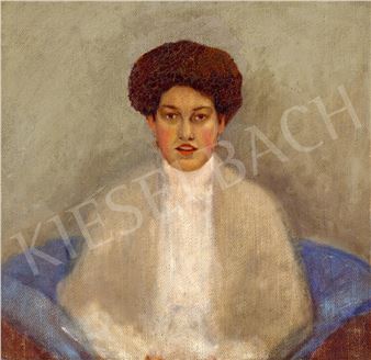 Damesel in Viennese Armchair - Frida Konstantin