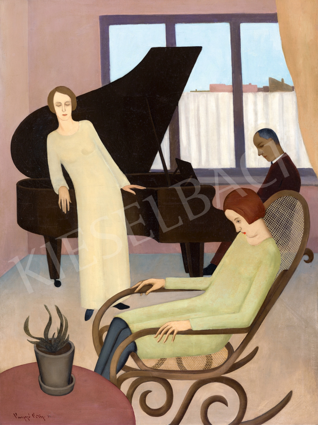 Ödön Vaszkó Canary (1928) MutualArt