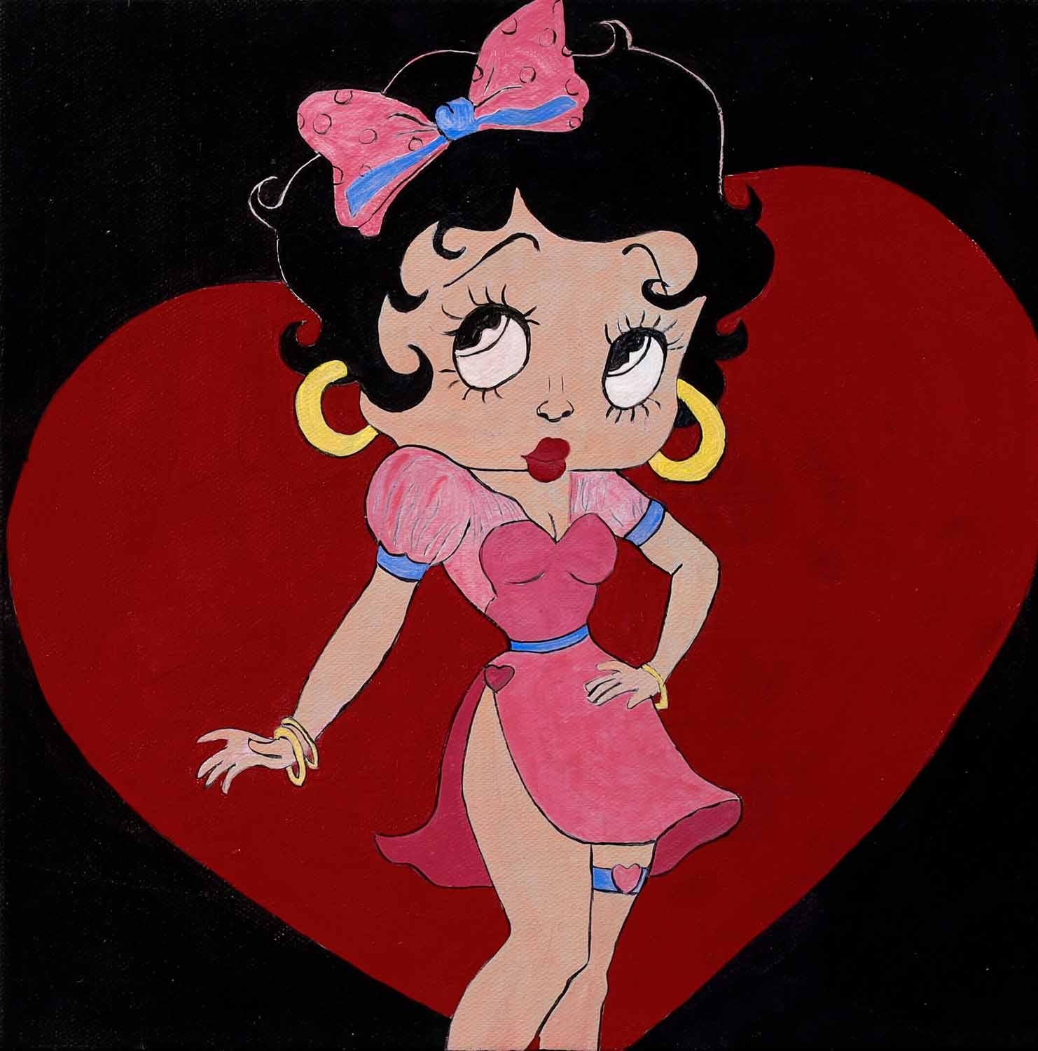 Fondo De Pantalla Rosa Betty Boop