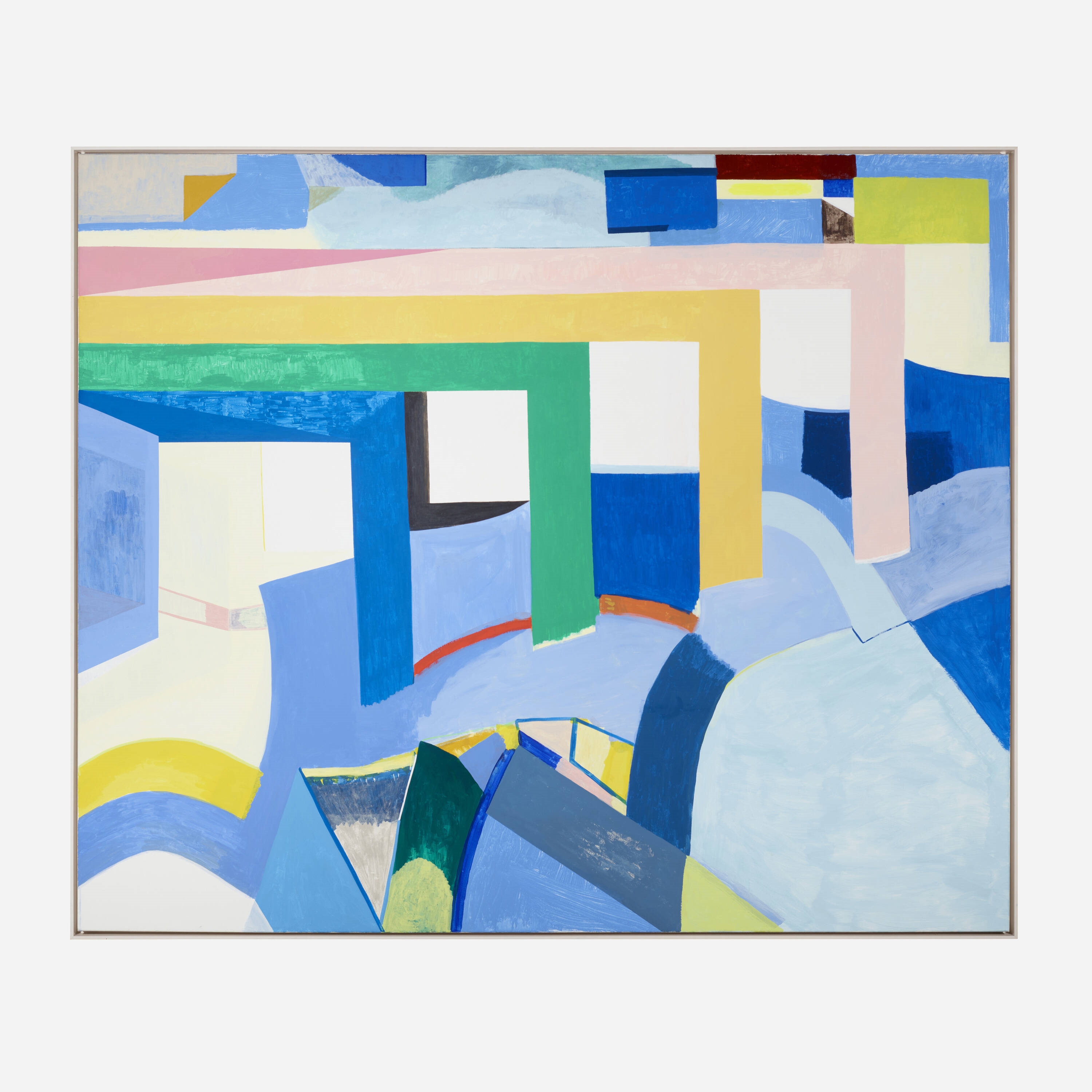 Artwork by Mark Brosseau, Polar, Made of acrylic, flashe and ink on canvas