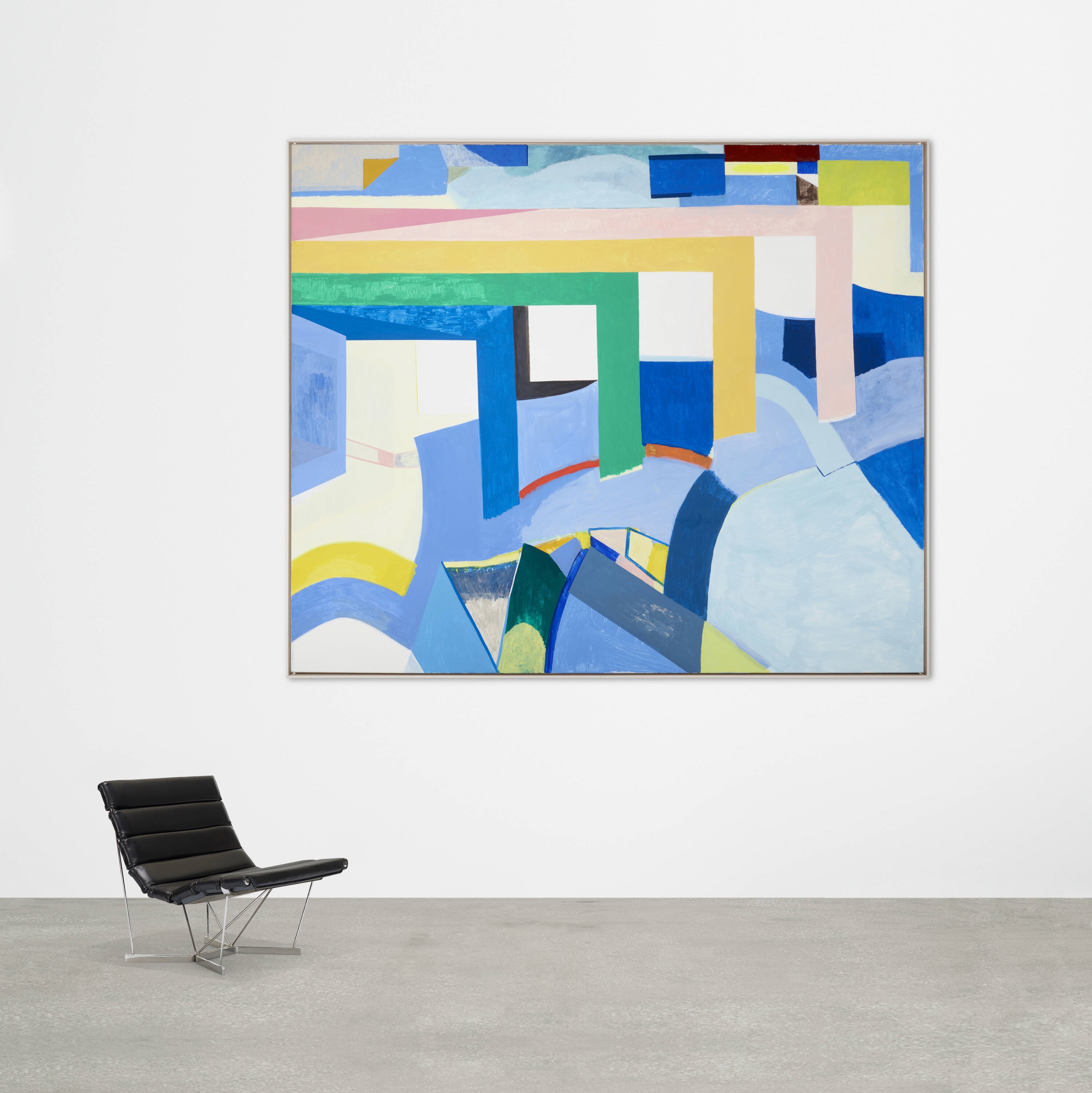 Artwork by Mark Brosseau, Polar, Made of acrylic, flashe and ink on canvas