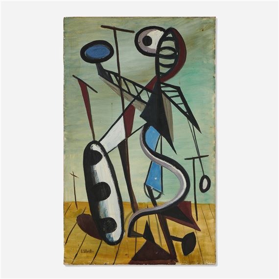 Untitled by Emerson S. Woelffer, circa 1945