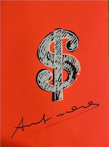 Andy Warhol | Dollar Sign | MutualArt