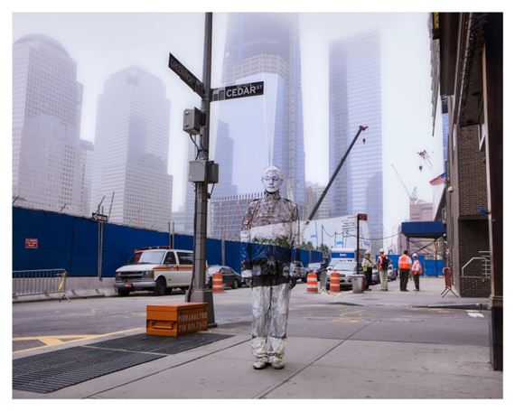 N°04 of Hiding In America by Liu Bolin, 6 / 6