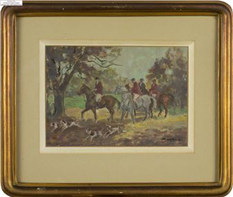 Polowanie par force - Mieczyslaw Watorski