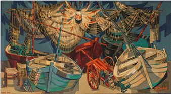 Barques et Filets - Robert Debiere