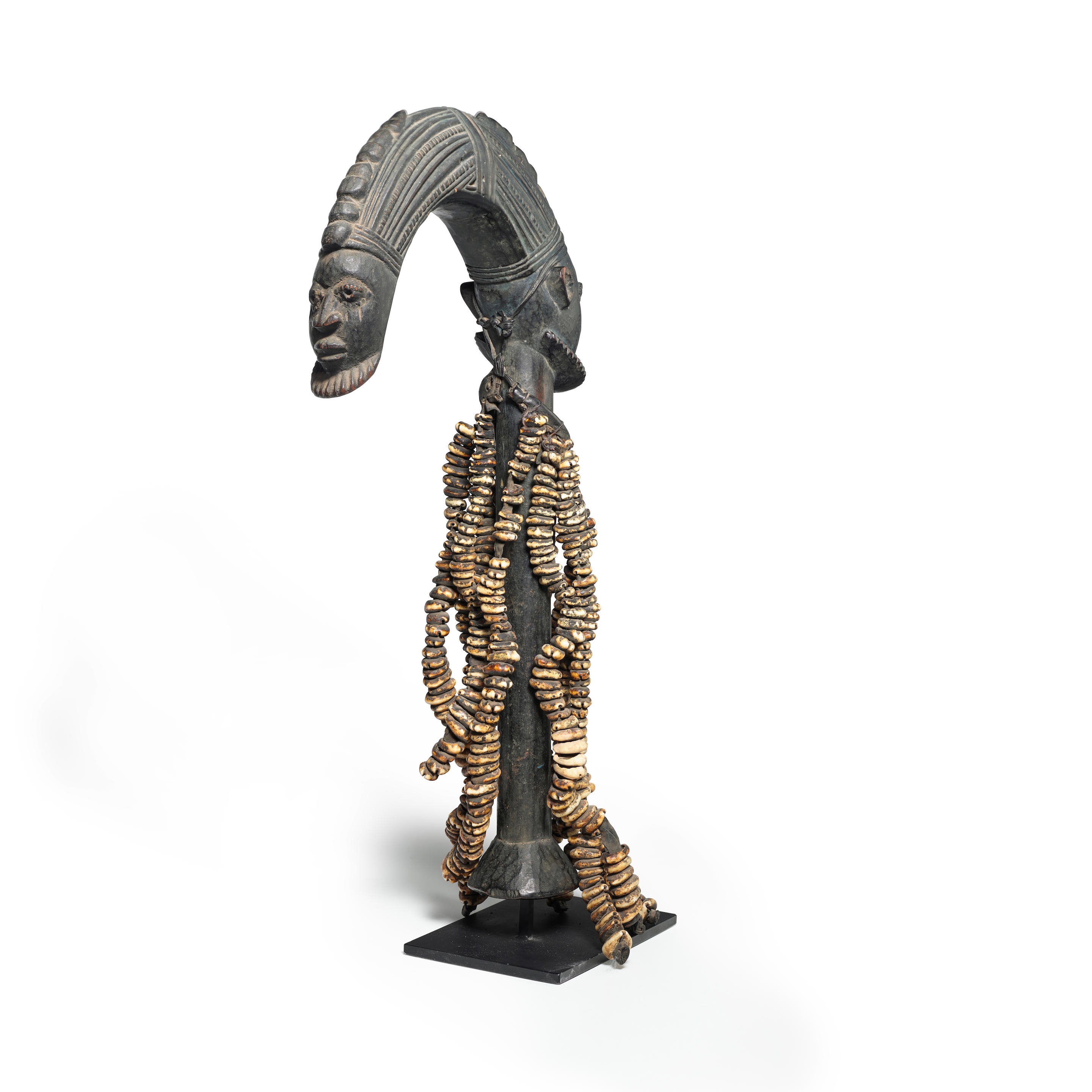 Nigerian School | Yoruba Eshu Dance Staff, Nigeria | MutualArt