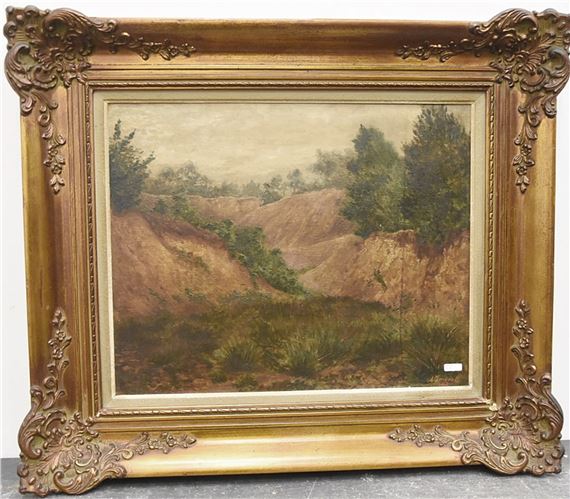 L.Mengool "Heidelandschaft" by L. Mengool