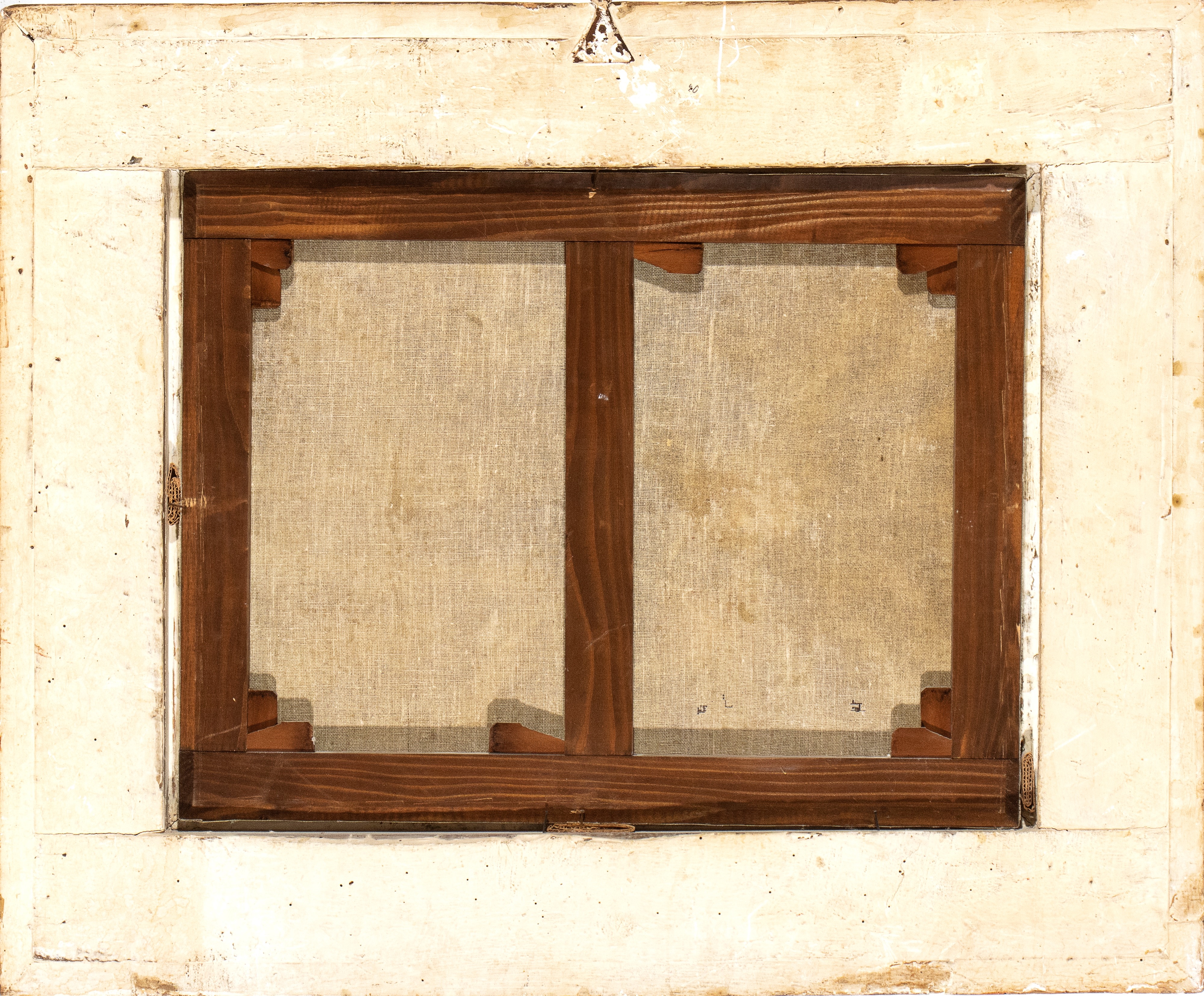 Artwork by Luca Forte, Still life of apples, peaches, grapes and figs, Made of Oil on canvas