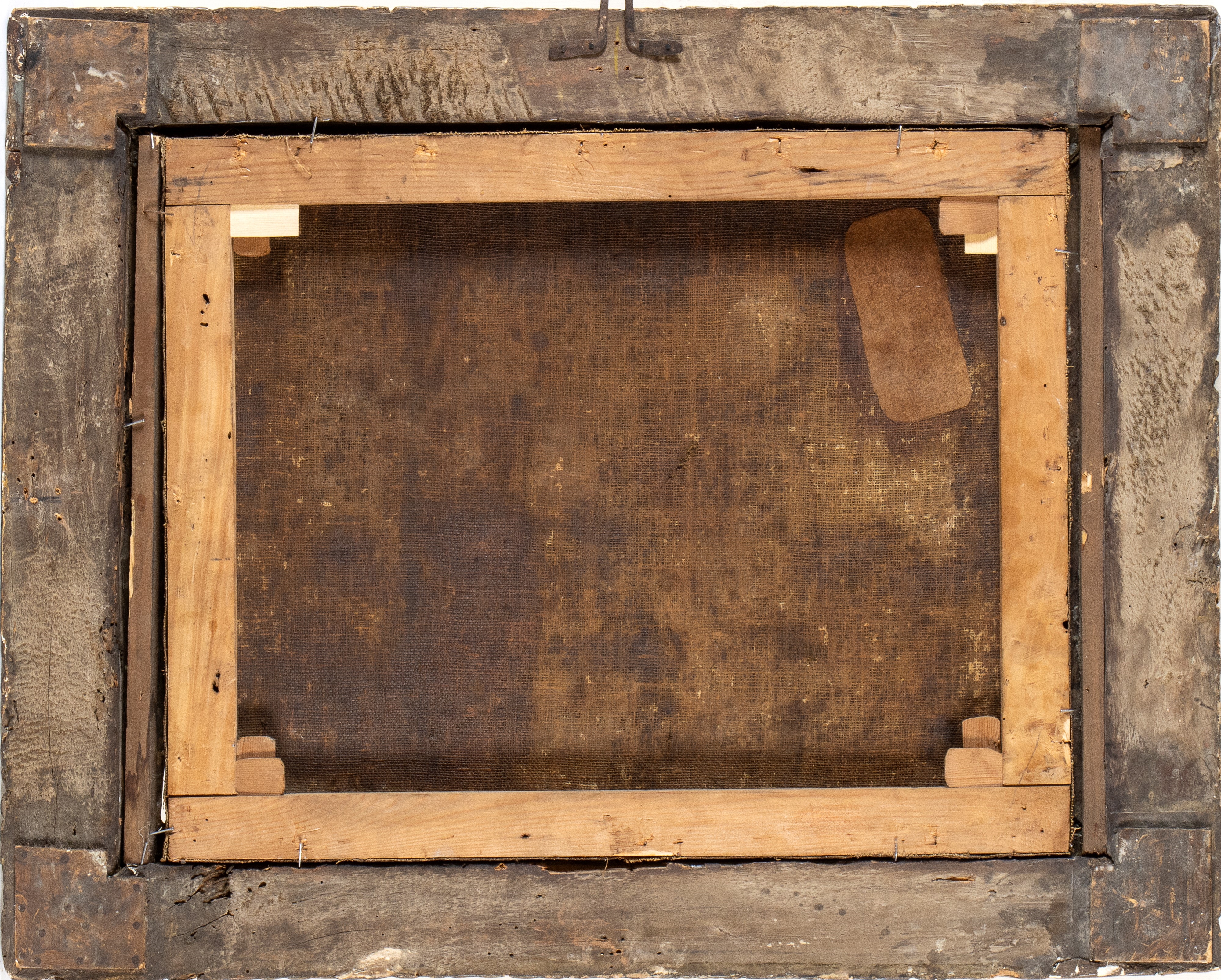 Artwork by Luca Forte, Still life of pears, apples and grapes, Made of Oil on canvas