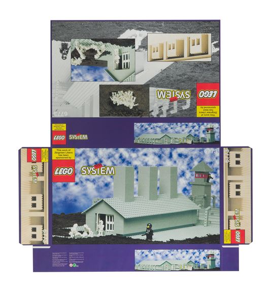 Lego. Concentration camp - package 6773 by Zbigniew Libera