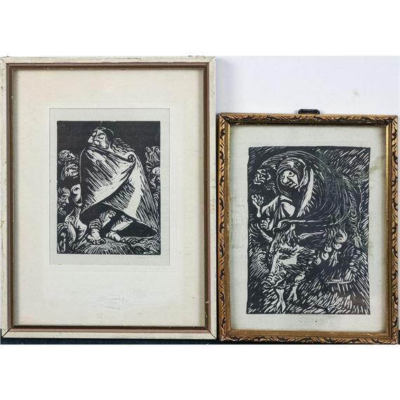 Sieben Buchillustrationen zur Walpurgisnacht by Ernst Barlach, Johann Wolfgang von Goethe, 1923