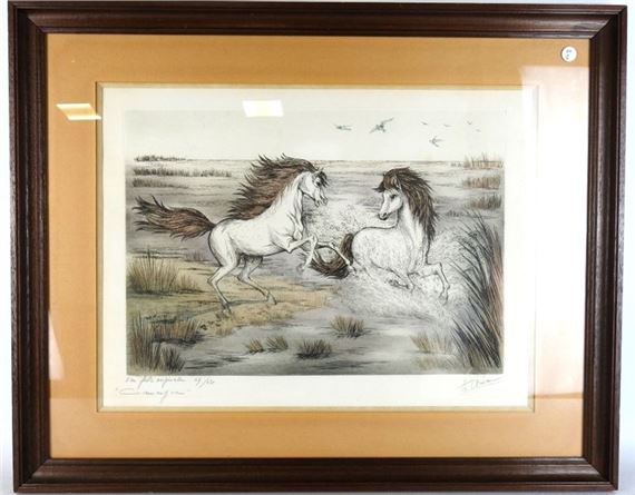 Horses of the Camargue - Thérése Adam