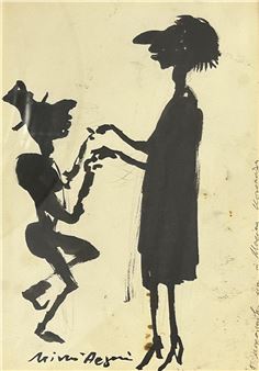 Karagiozis and Marika Kotopoulis - Minos Argyrakis