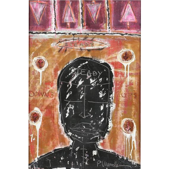 Thru Ups & Downs He Was Still Steady, 2002 by Paul Andrew Wandless, 2002