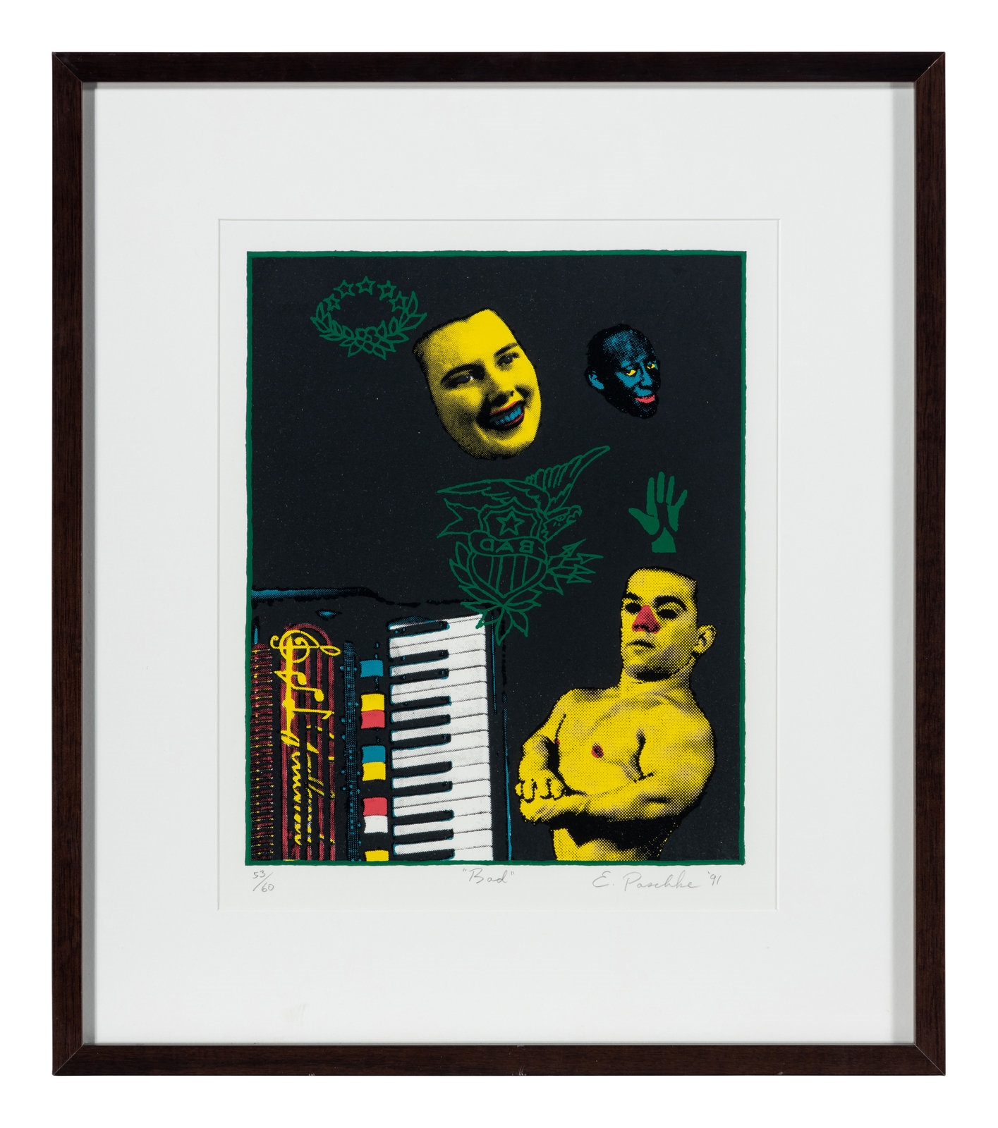 Ed Paschke | Bad (1991) | MutualArt