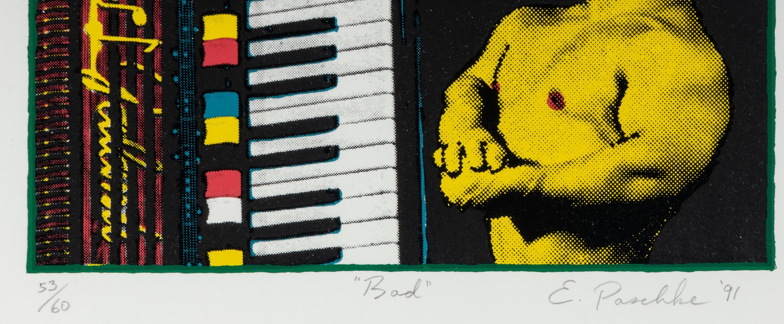 Ed Paschke | Bad (1991) | MutualArt