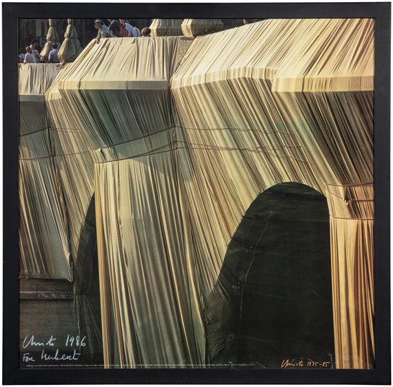 Christo | The Pont Neuf, Wrapped (1986) | MutualArt