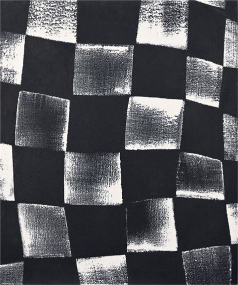 Black and white chessboard by J.C.J. van der Heyden, 2003