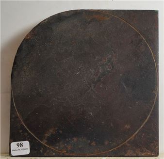 98- Vladimir SKODA (1942) ''Cercle'' Sculpture en acier 18 x 18 cm - Vladimir Skoda