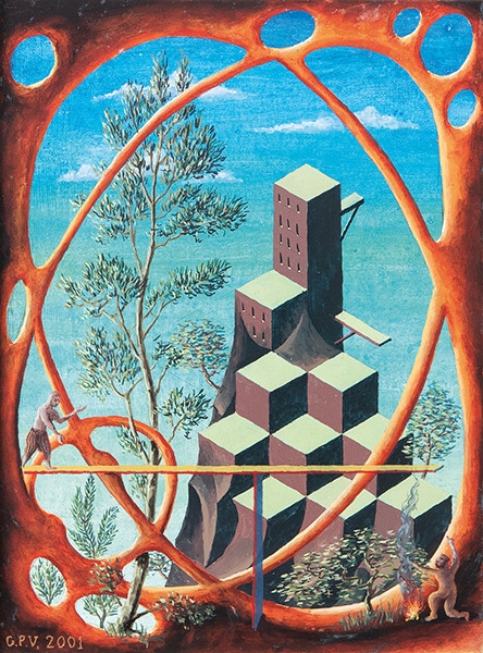 Artwork by Guillermo Pérez Villalta, Untitled, Made of Oil on panel