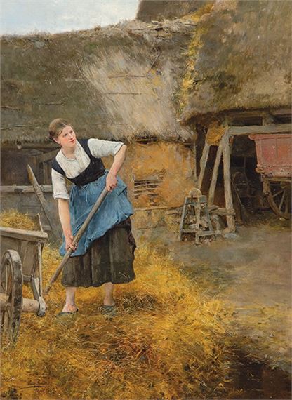 La campesina by Luis Jiménez y Aranda