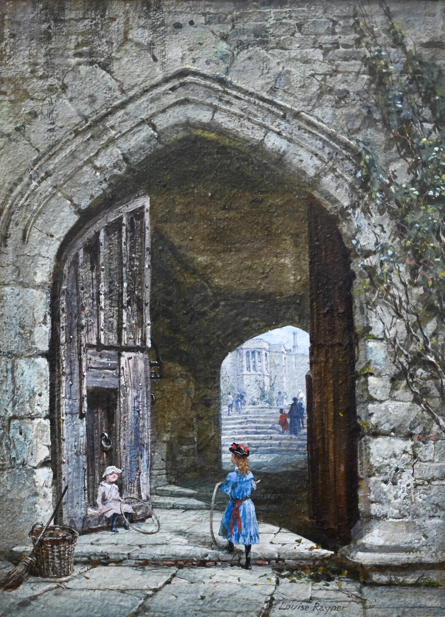Louise Rayner | Haddon Hall, N Entrance | MutualArt