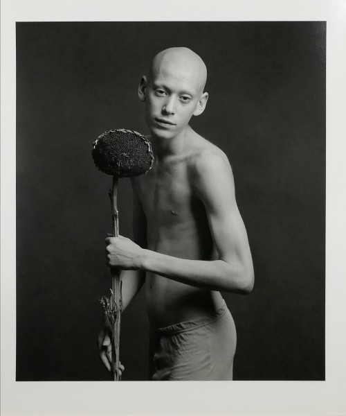 Boy with the sunflower by Ivan Pinkava, 1997