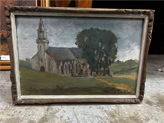 Marcel le DOARE (XXe siècle), Église bretonne,... - Lot 146 - Lucien Paris - Marcel Le Doare